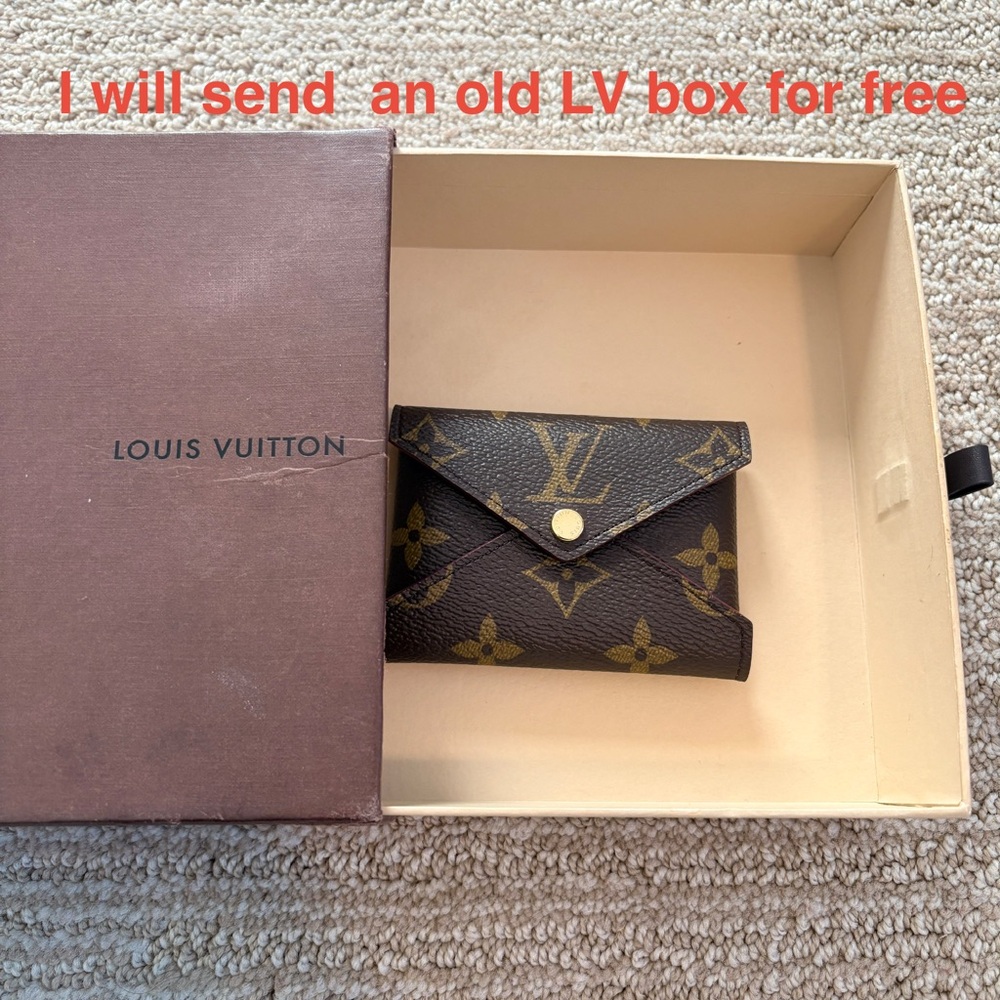 used Authentic Louis Vuitton Monogram Kirigami Small Envelope Pouch with Receipt